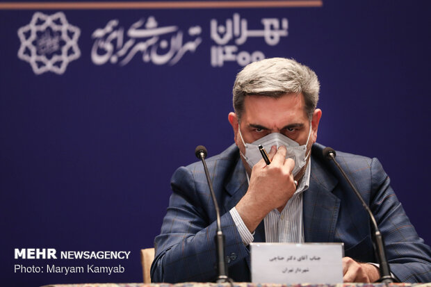 نشست خبری شهردار تهران