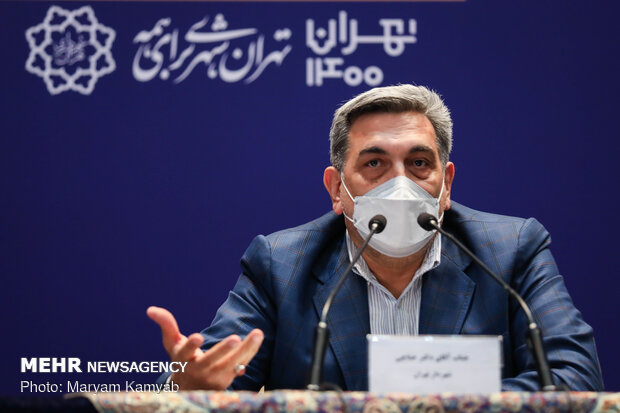 نشست خبری شهردار تهران