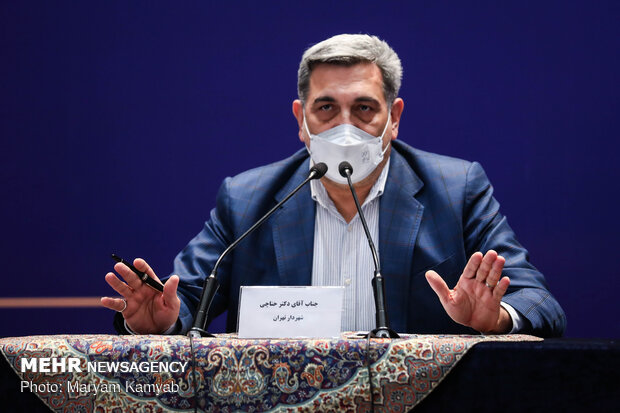 نشست خبری شهردار تهران