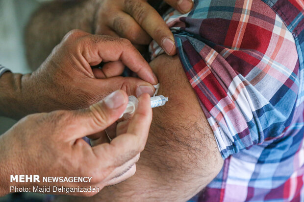مرحله دوم‌ واکسیناسیون کرونا در مراکز بهزیستی ایلام آغاز شد