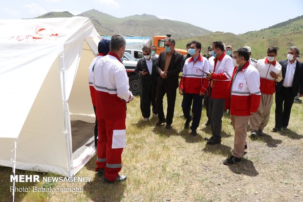 برگزاری مانور لحظه صفر در کردستان