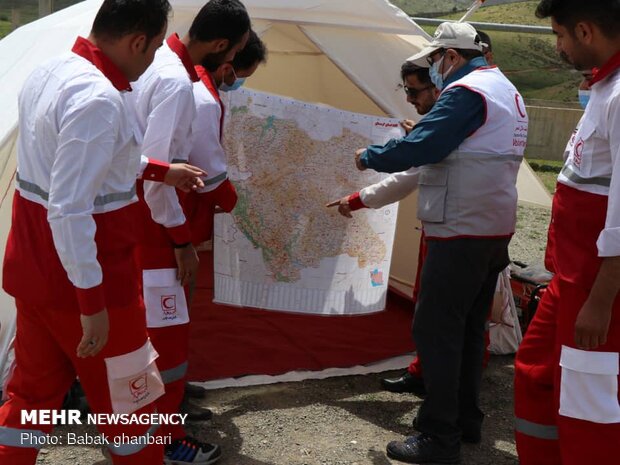 برگزاری مانور لحظه صفر در کردستان