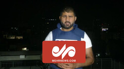 تغطية ميدانية لمراسل مهر في غزة لاخر احداث فلسطين + فيديو
