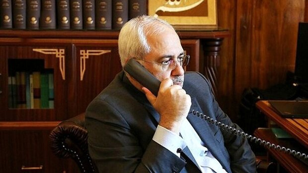 ایرانی وزیر خارجہ کی برطانوی وزیر خارجہ سے ٹیلیفون پر گفتگو