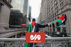 VIDEO: People in US demonstrate in support of Palestinians