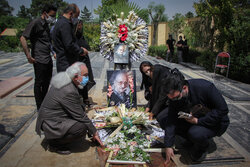 Funeral ceremony of great Iranian musician Abdolvahab Shahidi