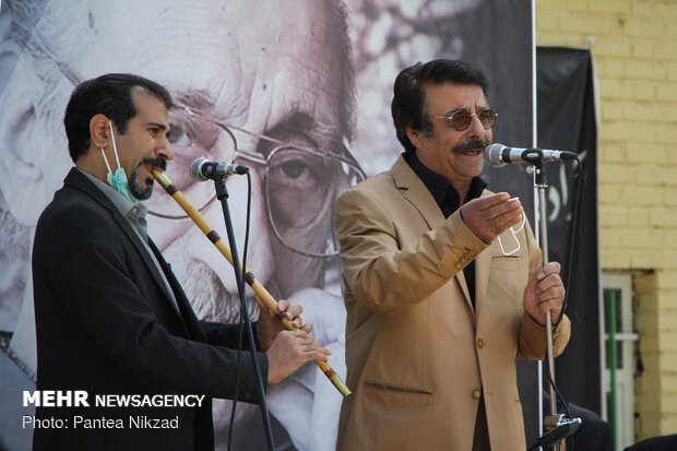 Funeral ceremony of great Iranian musician Abdolvahab Shahidi