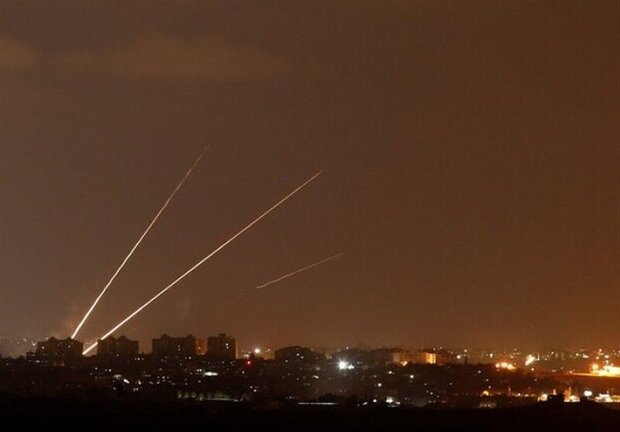 تصاویر حملات راکتی روز سه‌شنبه به تل‌آویو
