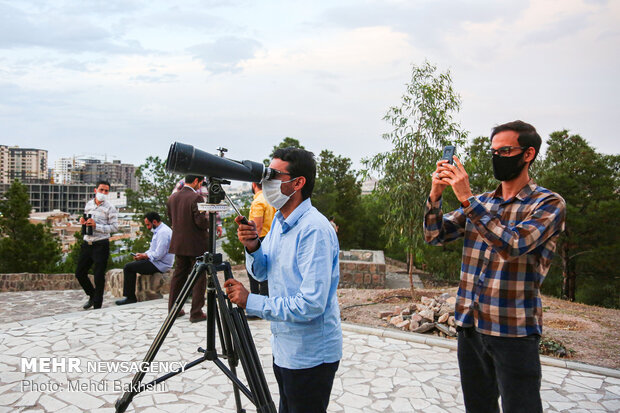 استهلال ماه شوال در قم