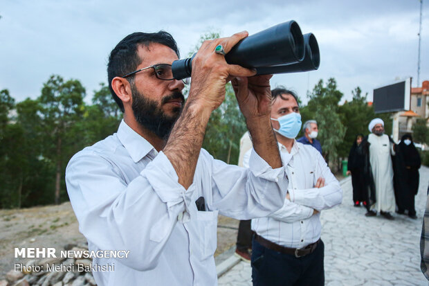 استهلال ماه شوال در قم