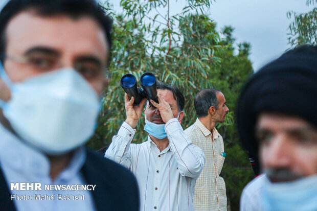 استهلال ماه شوال در قم