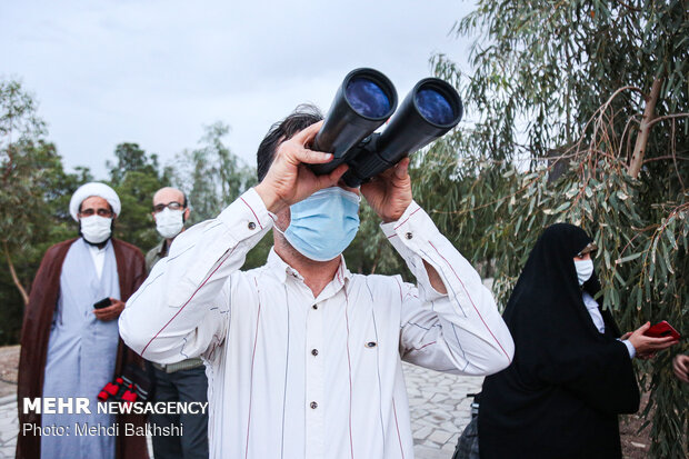 استهلال ماه شوال در قم