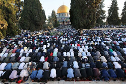 Eid al-Fitr prayers in Al-Aqsa Mosque