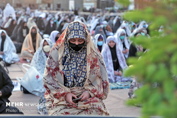 اقامه نماز عید فطر در اردبیل