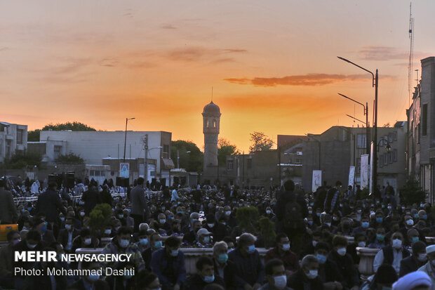اقامه نماز عید فطر در اردبیل