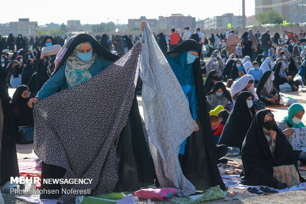 2021 Eid al-Fitr prayers in Iran’s provinces (1)