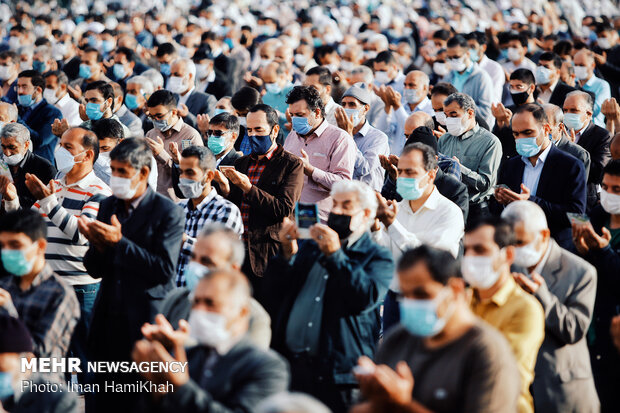 2021 Eid al-Fitr prayers in Iran’s provinces (1)