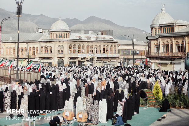 2021 Eid al-Fitr prayers in Iran’s provinces (1)