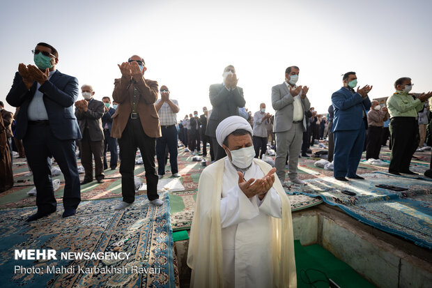 2021 Eid al-Fitr prayers in Iran’s provinces (3)