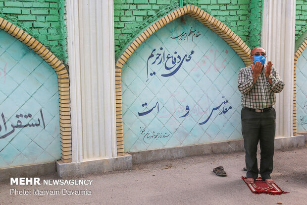 اقامه نماز عید سعید فطر درمصلی بجنورد