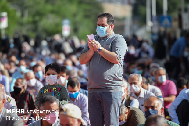 2021 Eid al-Fitr prayers in Iran’s provinces (3)