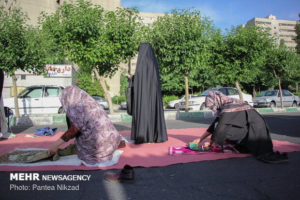 اقامه نماز عید فطر در شهرک اکباتان