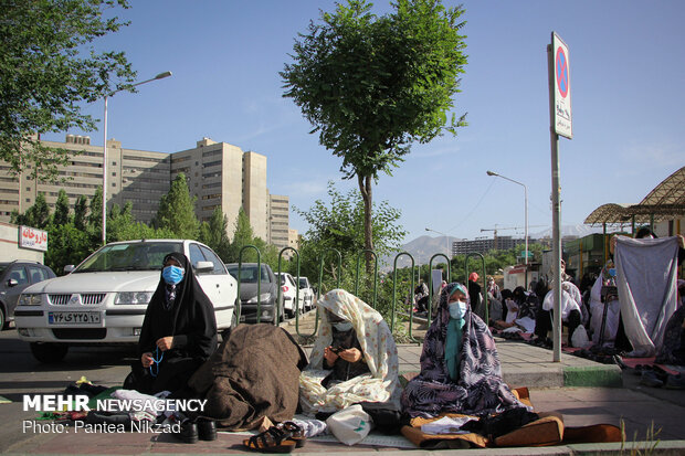 اقامه نماز عید فطر در شهرک اکباتان