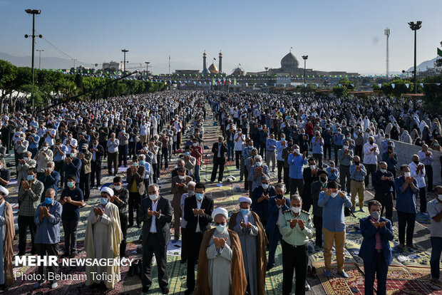 2021 Eid al-Fitr prayers in Iran’s provinces (3)