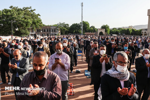 نماز عید فطر در تبریز