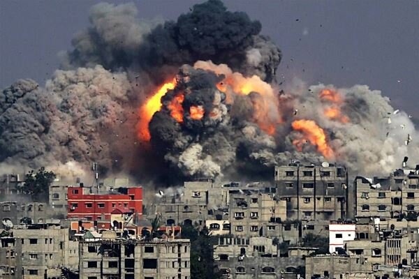 غزہ پر اسرائيل کی وحشیانہ بمباری کا سلسلہ جاری/ 65 فلسطینی شہید 714 زخمی