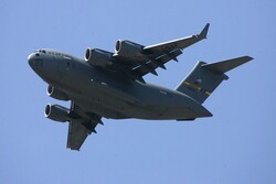 اسپوتنیک: هواپیمای نظامی آمریکا محموله مخفی را به اسرائیل رساند