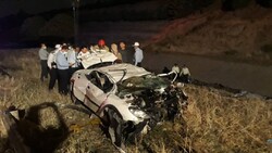 واژگونی خودروی فرماندار شاهین‌شهر در محور انارک / یک نفر جان باخت