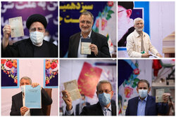 روز پر ترافیک ستاد انتخابات/ رئیسی، رضایی، جلیلی، لاریجانی، جهانگیری و هاشمی ثبت نام کردند