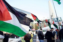 Fransa'da polis, Filistin'e destek gösterisine müdahale etti