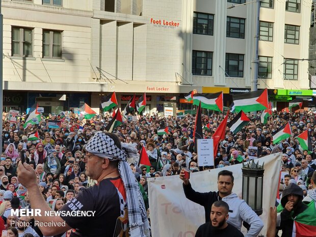 20,000 Australians hold rally in support of Palestine
