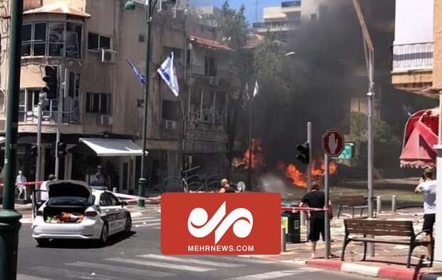 VIDEO: Palestinian resistance missile attack on Tel Aviv