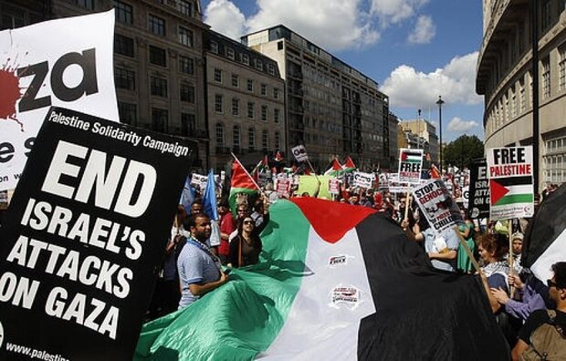 خیزش عمومی در جامعه غربی/ جهان با فلسطین هم‌صدا می‌شود