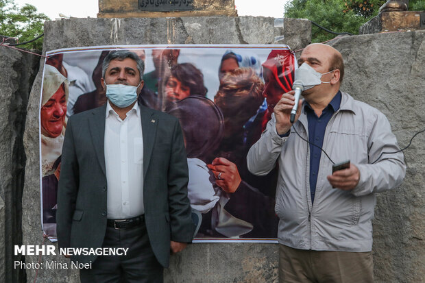 Gathering of People in Tabriz in support of Palestinians
