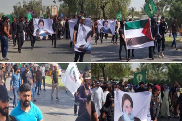 برگزاری تظاهرات ضد صهیونیستی در عراق
