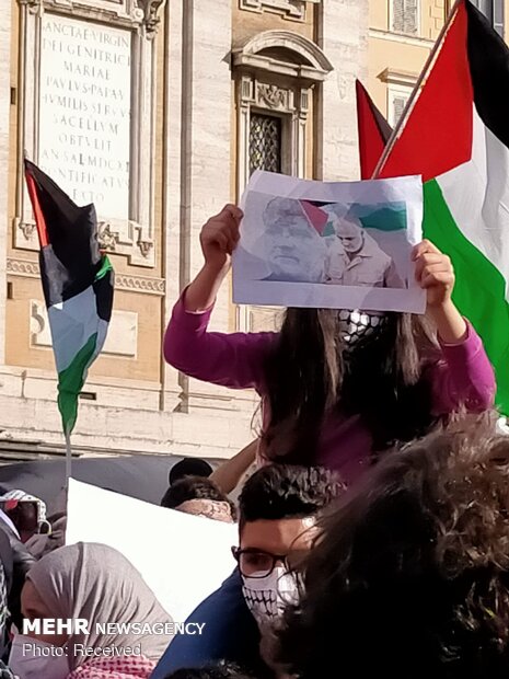 Rallies in support of Palestine in Italy