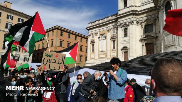 Rallies in support of Palestine in Italy