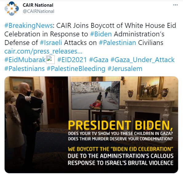 American Muslim groups boycott White House Eid celebration 