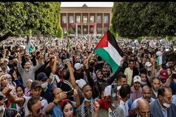 مظاهرات ضد الكيان الصهيوني في المغرب