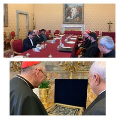 ظریف با نخست وزیر و اسقف اعظم گالا گر واتیکان دیدار کرد