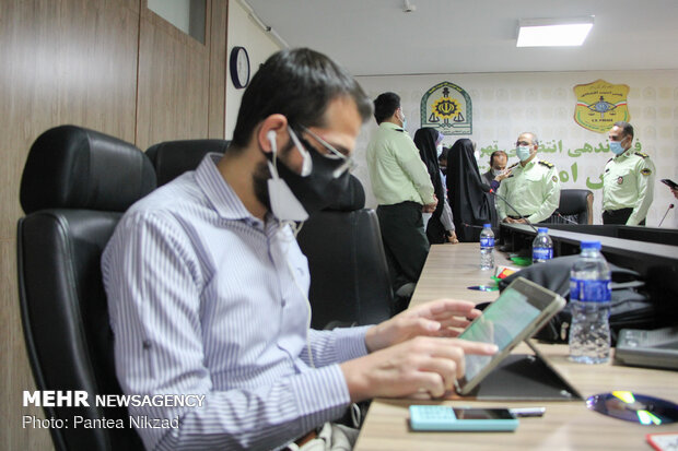 نشست خبری پلیس امنیت اقتصادی تهران بزرگ با اصحاب رسانه