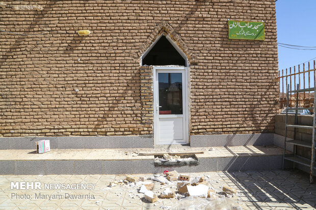 یک روز بعد از زلزله روستای شورک