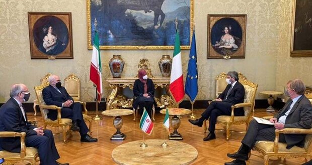 ظریف با رئیس مجلس نمایندگان ایتالیا دیدار کرد