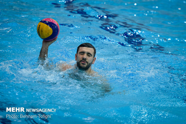 Camp of Iranian water polo team
