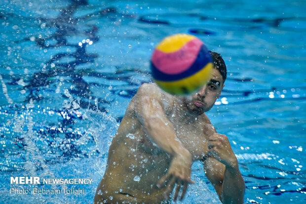 Camp of Iranian water polo team
