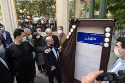 تابلوی پدر مدرسه ساز ایران رونمایی شد